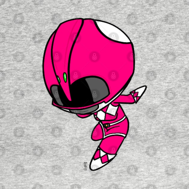 Chibi Pink Ranger by Not Too Shoddy